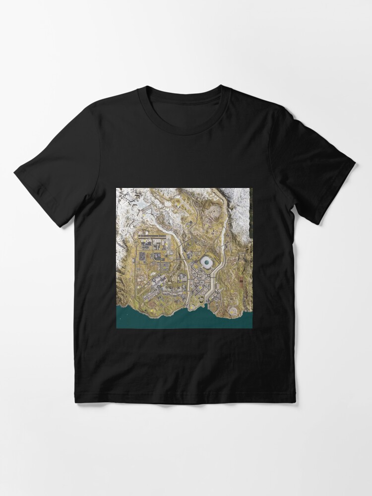 fortnite map shirt