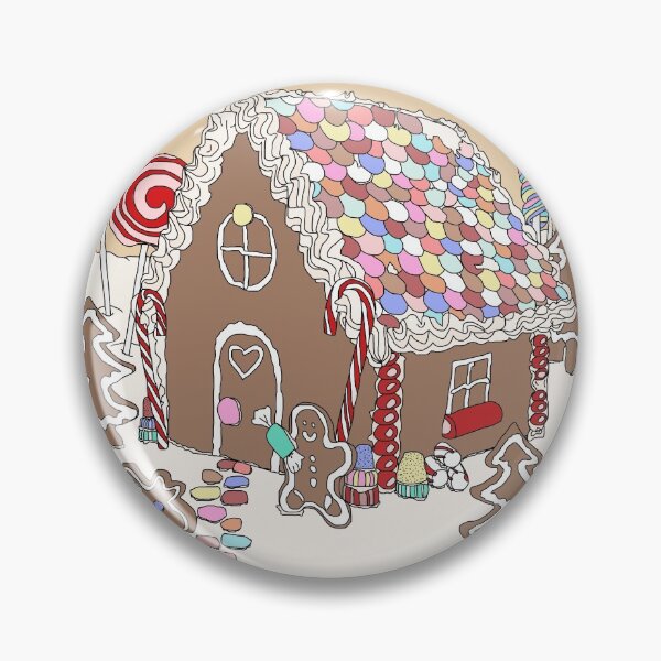 Item preview, Moose at a Gingerbread House Party designed and sold by katecrashed.