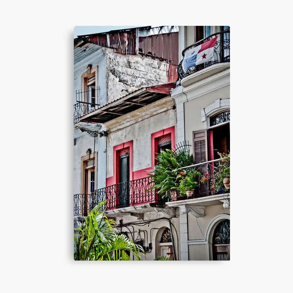 Panama Viejo Charm Canvas Print