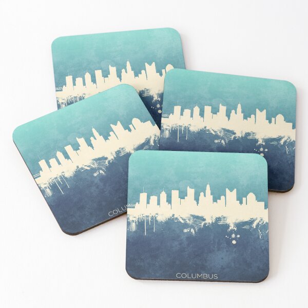Item preview, Columbus Ohio Skyline designed and sold by ArtPrints.