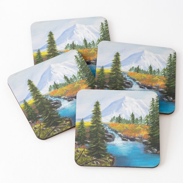 Item preview, Tipsoo Lake Mt. Rainier designed and sold by artbydanielle.