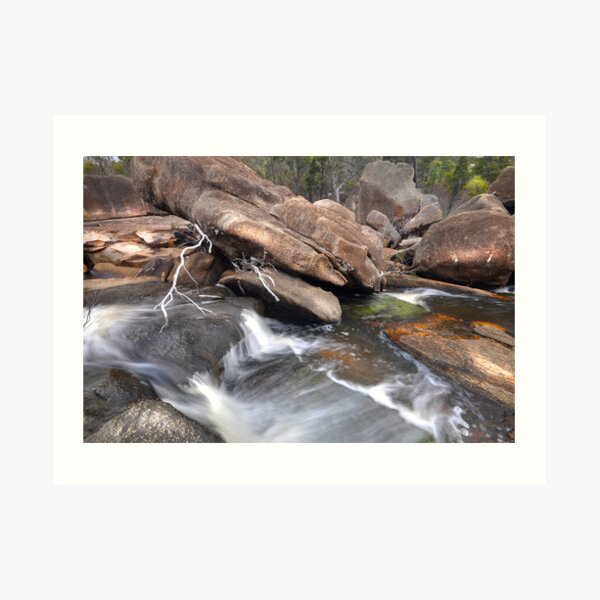 The Ramblings of Bald Rock Creek Art Print