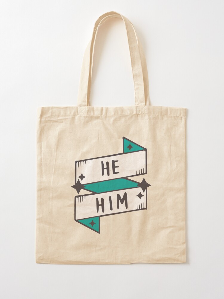 masculine tote bag