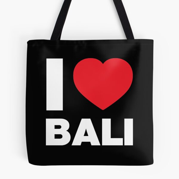 Item preview, I Love Bali Red Heart designed and sold by Thestarrysky.