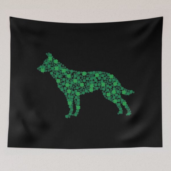 Item preview, Funny St. Patrick's Day Shamrock Irish Dog designed and sold by goodspy.