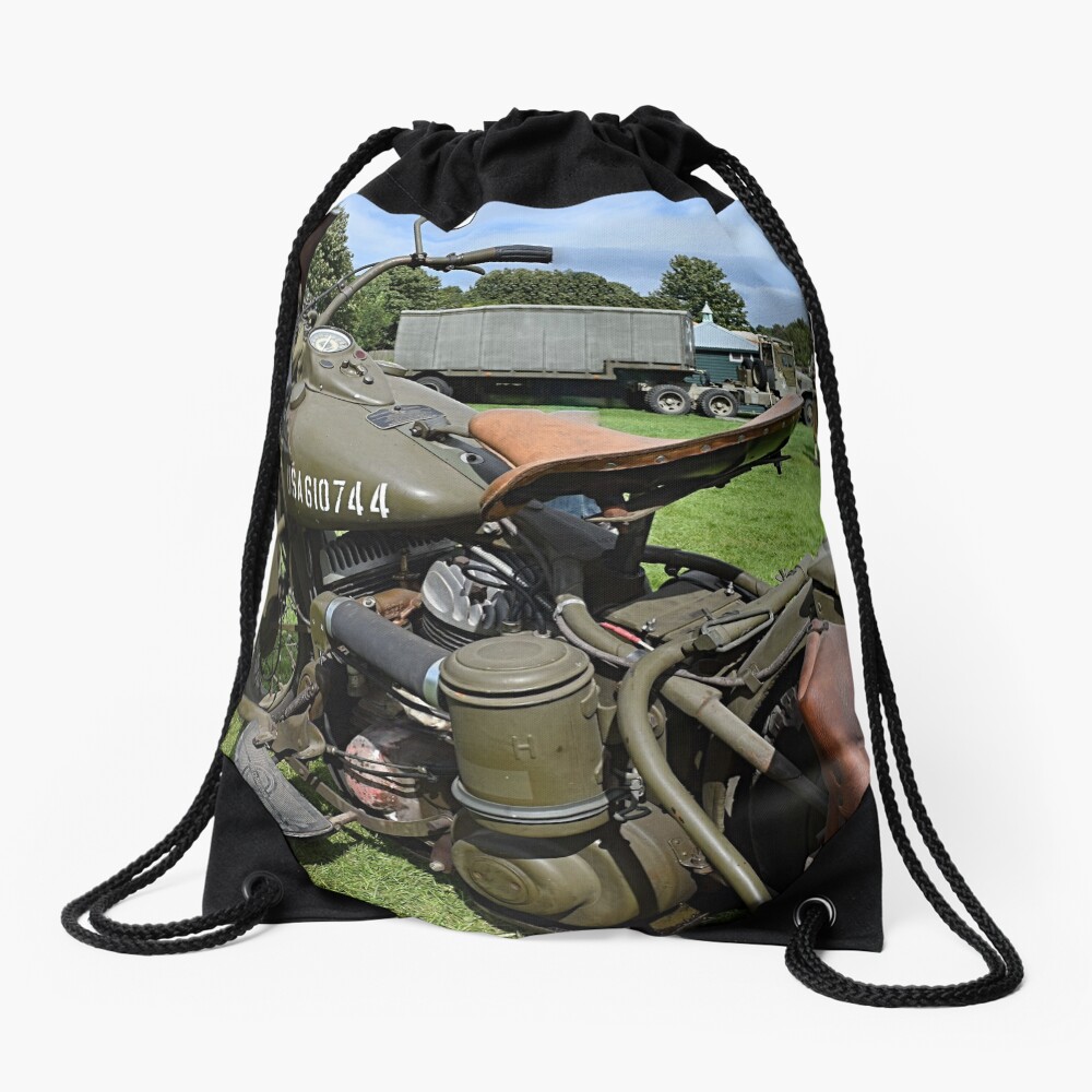 harley davidson drawstring backpack