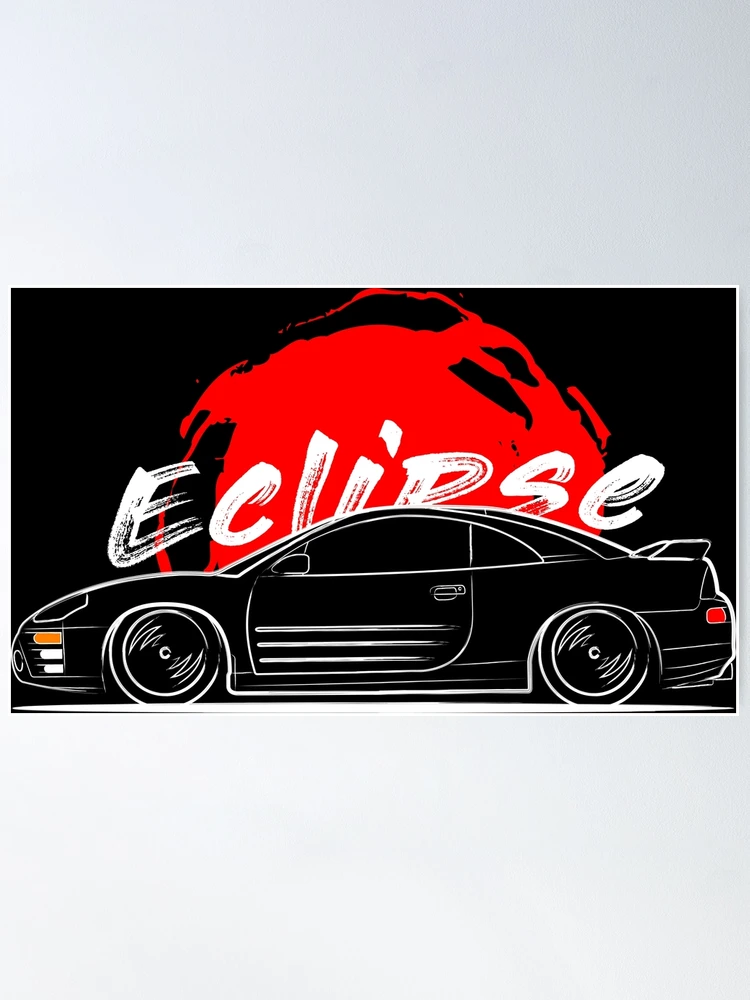 Total Eclipse Turbo 3DO Print Ad Original Art 7.75x10.80
