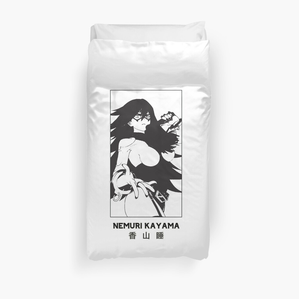 Funda Nordica Nemuri Kayama My Hero Academia Version Blanca De Catengudesign Redbubble