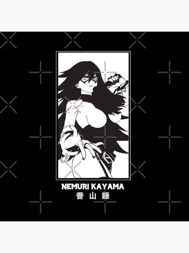 NEMURI KAYAMA - My hero Academia - Black Version by CatenguDesign