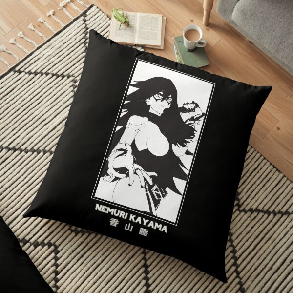 NEMURI KAYAMA - My hero Academia - Black Version Floor Pillow