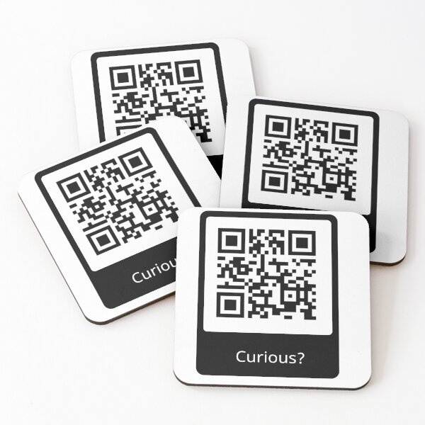 Item preview, QR Mood - Curious? designed and sold by Albatraous.