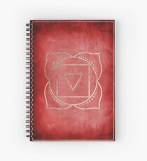 Root Chakra Spiral Notebook
