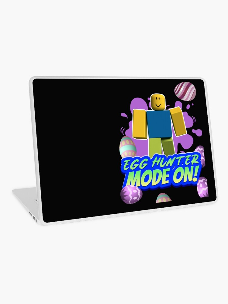 Roblox Easter Noob Egg Hunter Mode On Gamer Boy Gamer Girl Gift Idea Laptop Skin By Smoothnoob Redbubble - skin roblox girl noob