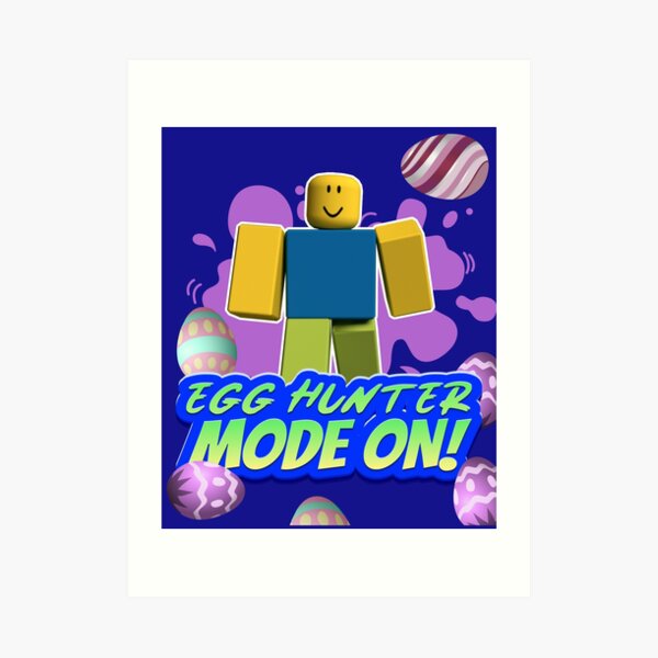 Oof Roblox Art Prints Redbubble - easter song roblox