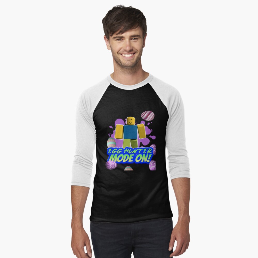 Roblox Easter Noob Egg Hunter Mode On Gamer Boy Gamer Girl Gift Idea T Shirt By Smoothnoob Redbubble - t shirt roblox girl