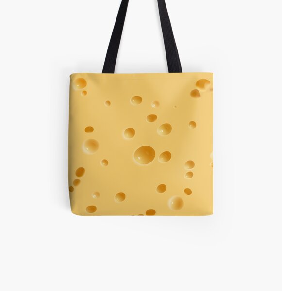 Cheese Holes All Over Print Tote Bag