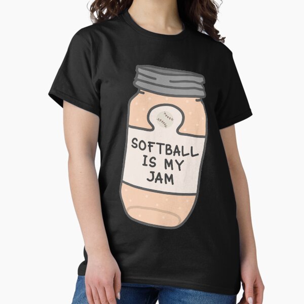 Item preview, Softball Is My Jam designed and sold by orlumbuspirate.