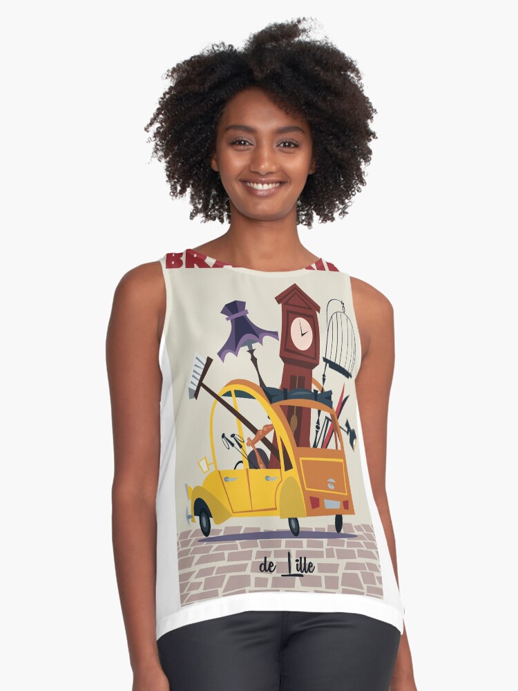 Vista previa del artículo con la obra «Blusa sin mangas», diseñado y vendido por GAGodel.