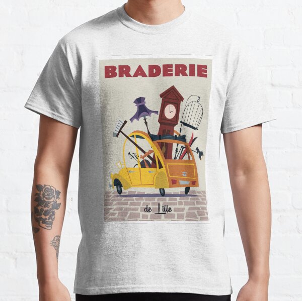 Vista previa del artículo con la obra «Cartel de Braderie de Lille», diseñado y vendido por Gary Godel.