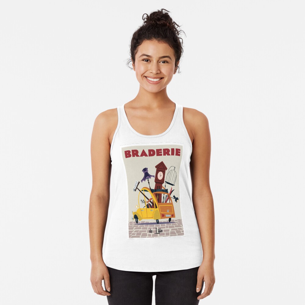 Vista previa del artículo con la obra «Camiseta con espalda nadadora», diseñado y vendido por GAGodel.