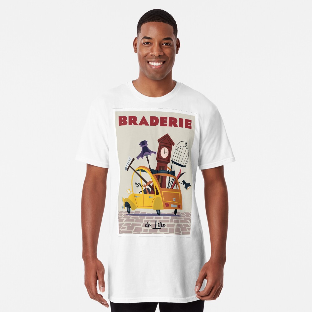 Vista previa del artículo con la obra «Camiseta larga», diseñado y vendido por GAGodel.