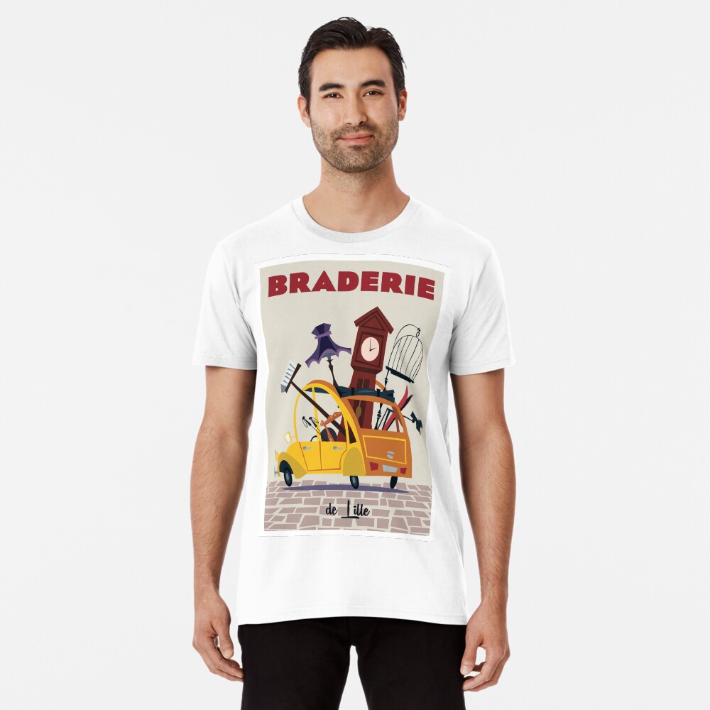 Vista previa del artículo con la obra «Camiseta premium», diseñado y vendido por GAGodel.
