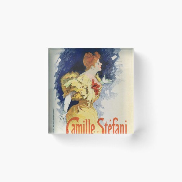 Item preview, Vintage French belle époque female singer Camille Stéfani designed and sold by aapshop.