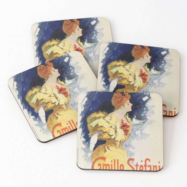 Item preview, Vintage French belle époque female singer Camille Stéfani designed and sold by aapshop.