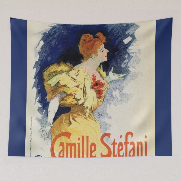 Item preview, Vintage French belle époque female singer Camille Stéfani designed and sold by aapshop.