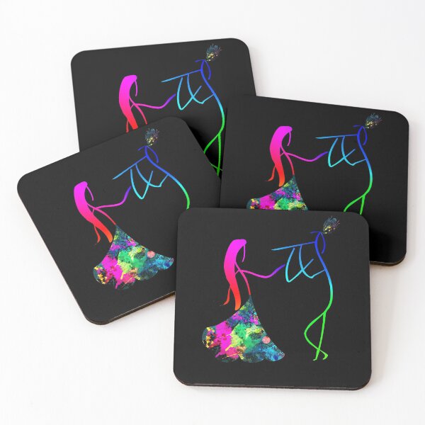 Item preview, Colorful Radha And Krishna designed and sold by eufouria.