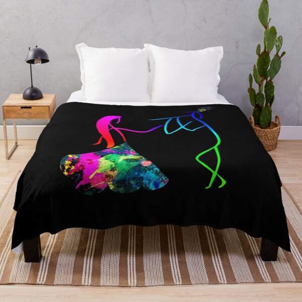 Item preview, Colorful Radha And Krishna designed and sold by eufouria.