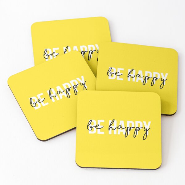 Item preview, Be Happy Black & White  designed and sold by samantha brachman.
