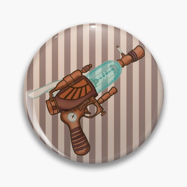 Item preview, Steampunk Raygun with Stripes designed and sold by paracosmix.