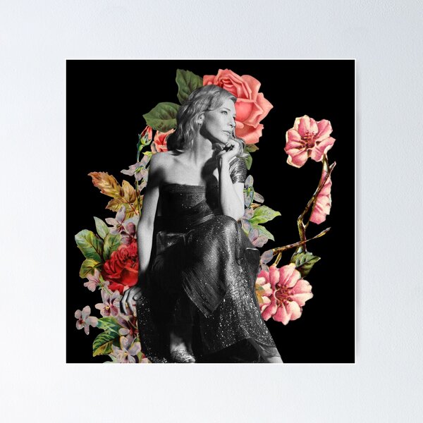Item preview, cate blanchett bw flowers designed and sold by philsmelinda.