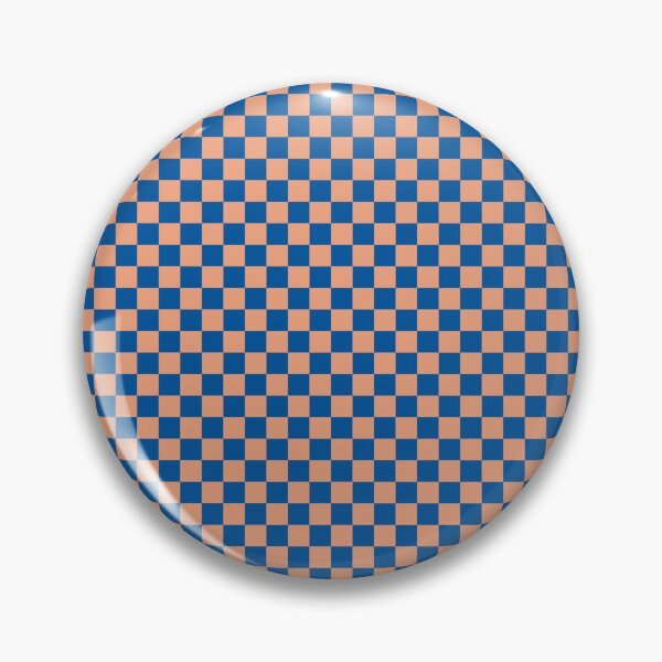 Item preview, Royal Peach | Plaid Pattern - Matt Blue and Rose designed and sold by Dator-Abstracts.