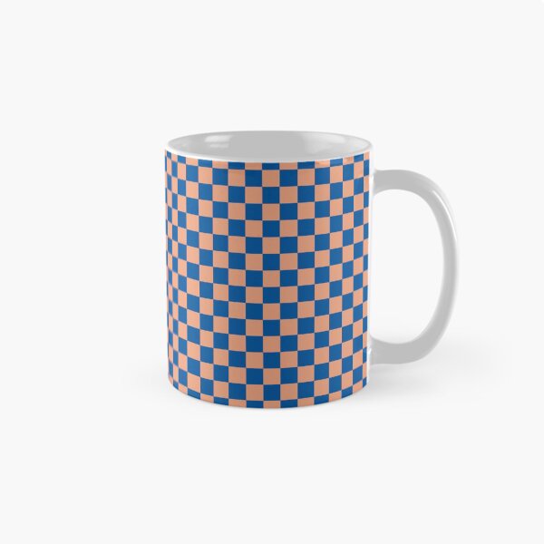 Item preview, Royal Peach | Plaid Pattern - Matt Blue and Rose designed and sold by Dator-Abstracts.