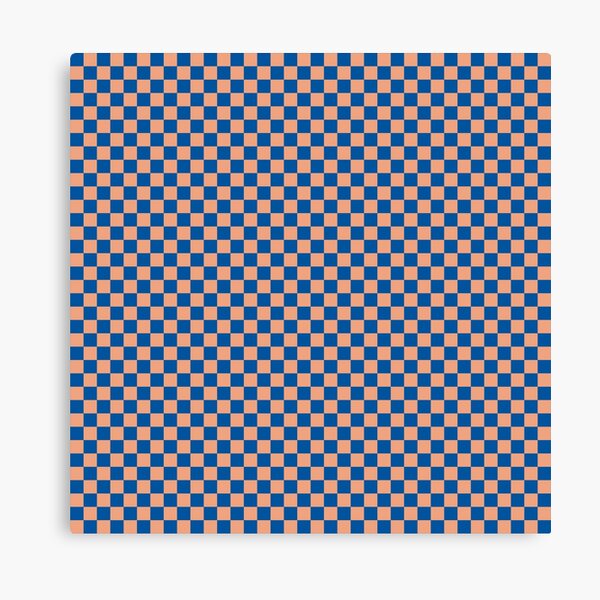 Item preview, Royal Peach | Plaid Pattern - Matt Blue and Rose designed and sold by Dator-Abstracts.