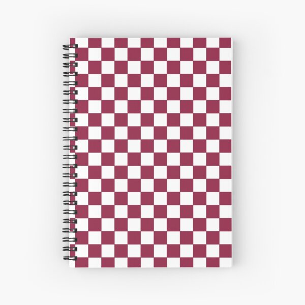 Item preview, Qatar National Colors | Plaid Pattern - Bright Dark Red and White designed and sold by Dator-Abstracts.
