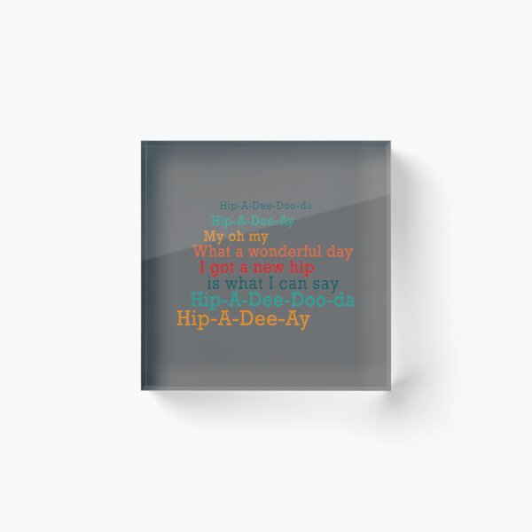 Item preview, Top Fun Hip Replacement Poem Design designed and sold by LGamble12345.