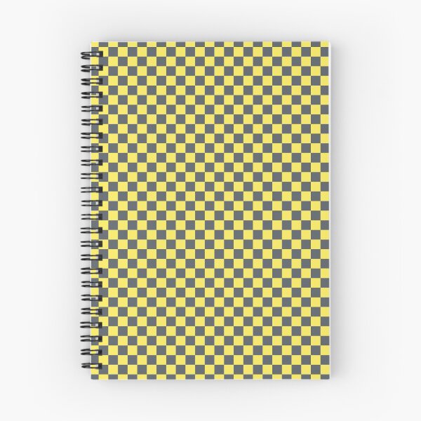 Item preview, Race Track Taxi | Plaid Pattern - Bright Warning Yellow and Grey designed and sold by Dator-Abstracts.