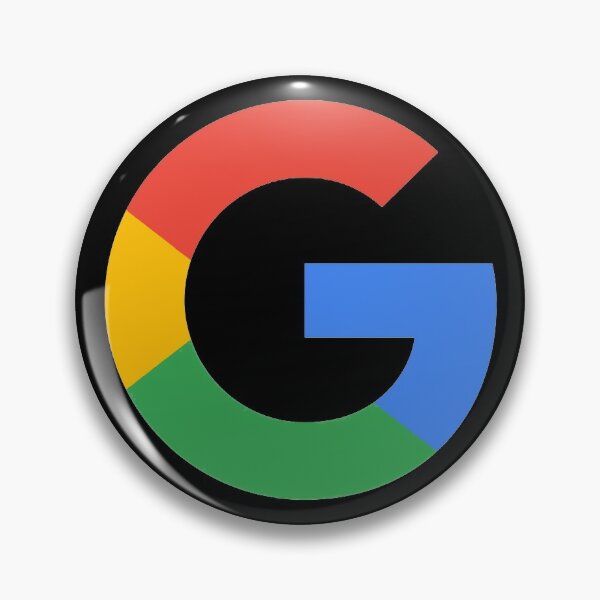 Google Logo Pins And Buttons Redbubble