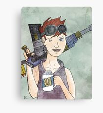 aim to misbehave Canvas Print