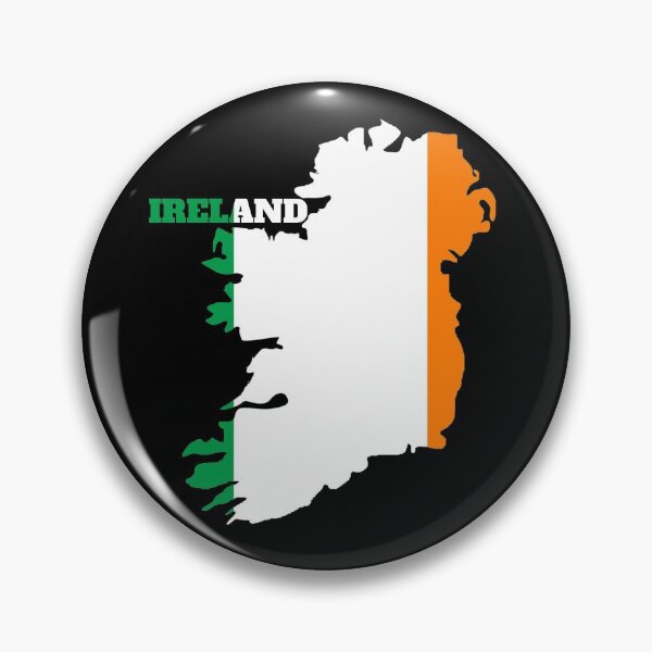 Item preview, Ireland Map Flag designed and sold by marosharaf.