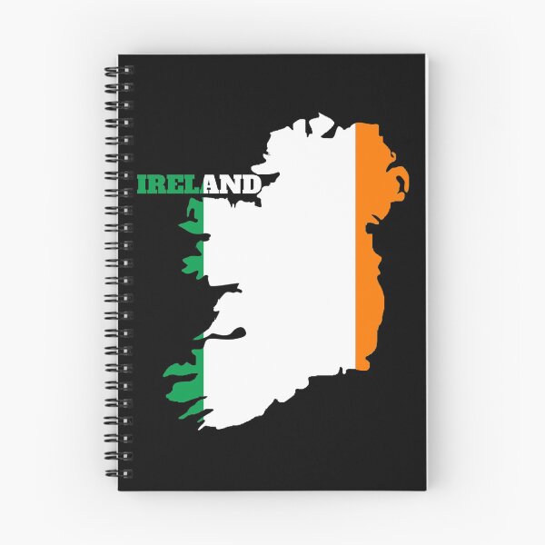 Item preview, Ireland Map Flag designed and sold by marosharaf.