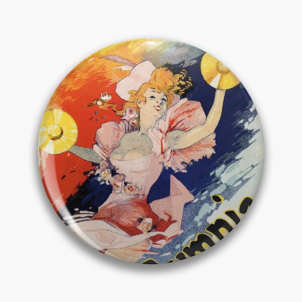 Item preview, Vintage Chéret belle époque Paris music hall ad designed and sold by aapshop.