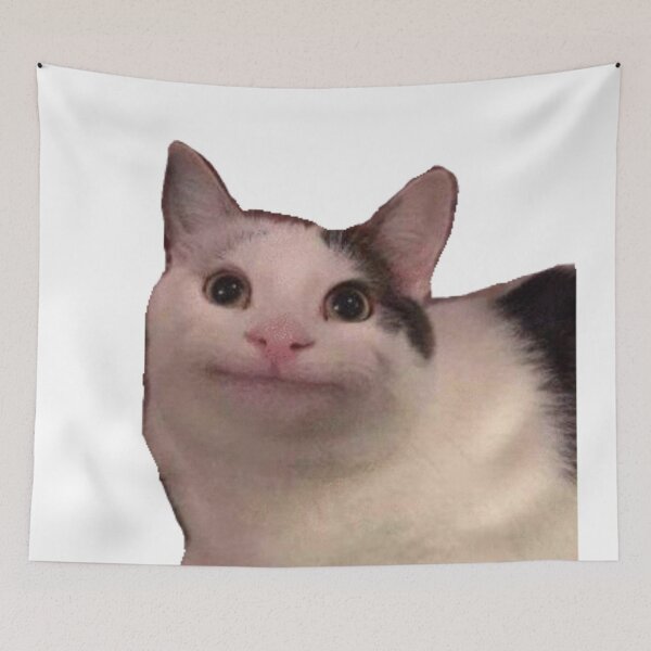 Item preview, meme cat polite cat designed and sold by PeterProtozoa.