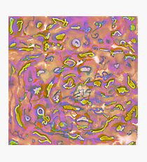 neon worms Photographic Print