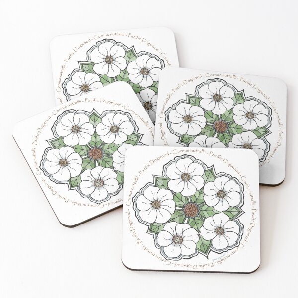 Item preview, Cornus nuttallii - Pacific Dogwood designed and sold by Stacy McDonough.