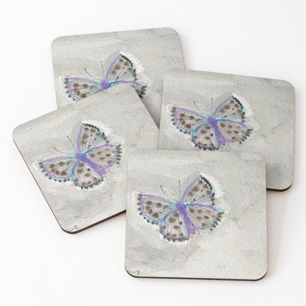 Item preview, BUTTERFLY - CHALK HILL BLUE designed and sold by ANN KELLEY.