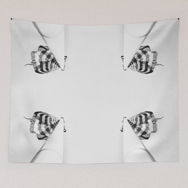 Item preview, 4 flag poles, black and white designed and sold by dnparker.